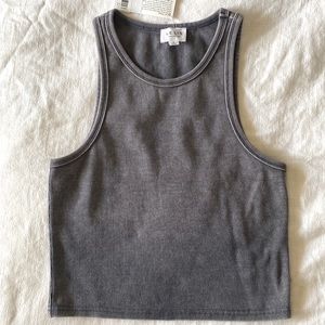 High neck tank top